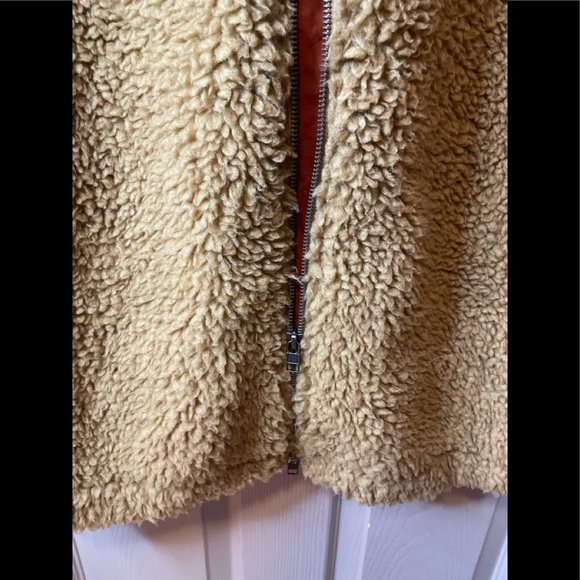 Patagonia Sherpa Dusty Mesa Parka Orange and Brown Women Size XSmall Long Coat - Picture 5 of 7